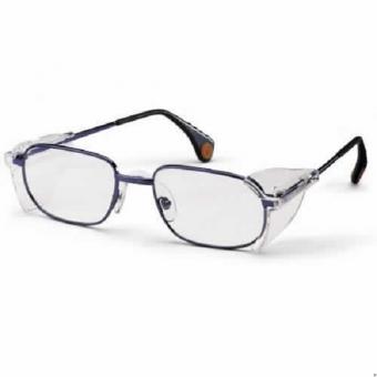 UVEX 9155005 Brille mercury, stahlblau, PC farblos, 