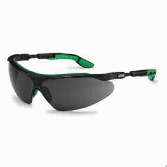 UVEX 9160043 Schutzbrille; I-VO schwarz/grün 