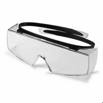 UVEX 9169080 Überbrille super OTG , schwarz, PC farblos, 
