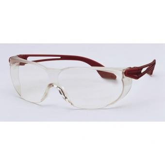 UVEX 9174095 Schutzbrille skylite, rotmetallic 