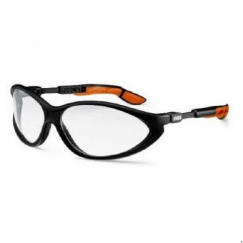 UVEX 9188175 Cybric Schutzbrille schwarz/orange 