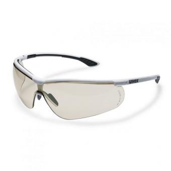 UVEX 9193064 Schutzbrille sportstyle, weiß/schwarz, 