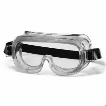 UVEX 9305514 Vollsichtbrille, grau transparent mit 